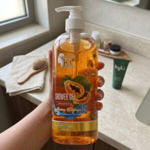 Juicy Papaya Shower Gel, 1000ml Bottle