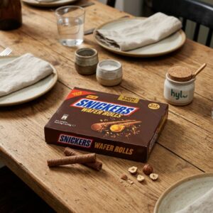 Snickers Peanut Wafer Rolls, 120g