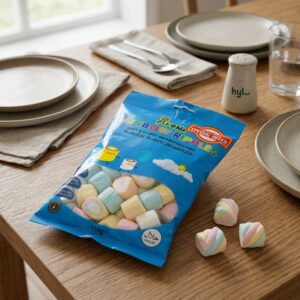 Flyona Rainbow Ripples Soft & Fluffy Marshmallows, 150g