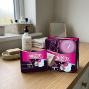 Always DreamZzz 2in1 Maxi Thick Sanitary Pads, Extra Length, 8pcs