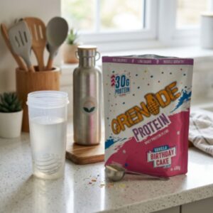 Grenade Whey Protein Powder Vanilla Birthday Cake, 12 Servings, 480g