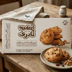 Naderi Cookie with Raisins & Walnut, 240g