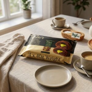 Flair Dubai Chocolate Pistachio Croissants, 4 X 40g