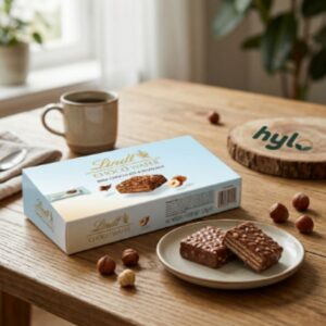 Lindt Choco Wafer Milk Chocolate & Hazelnut, 120g