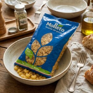 Molletto Short Pasta di Semola di Grano Duro, 400g