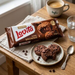 Roshen Lovita Dark Brownie, 152g