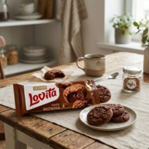Roshen Lovita Dark Brownie, 152g