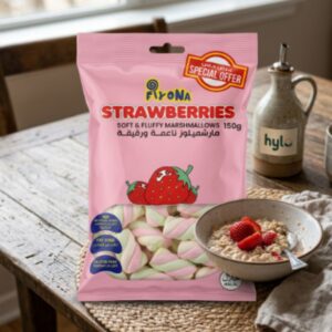 Fiyona Strawberry Marshmallows, 150g