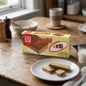 LU Nouba Wafer with Cocoa Filling, 175g