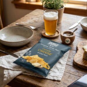 Family Harvest Curado Cheese Premium Potato Chips, 45g
