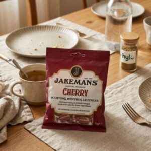 Jakemans Cherry Soothing Menthol Lozenges, 73g