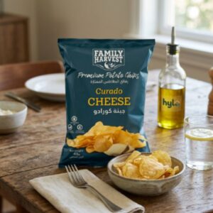 Family Harvest Curado Cheese Premium Potato Chips, 45g