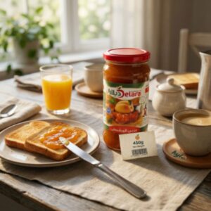 Delara Alkamael Apricot Jam, 450g