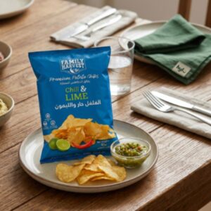Family Harvest Chili & Lime Premium Potato Chips, 45g