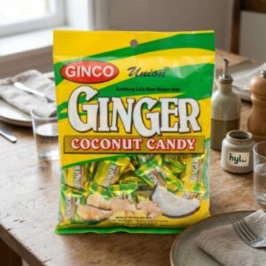 Ginco Ginger Coconut Candy, 160g