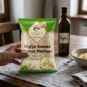Mima Mhamsa Mazlouga Durum Wheat Semolina Pasta, 500g