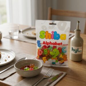 Shiba Alphabet Jelly Gum, 160g