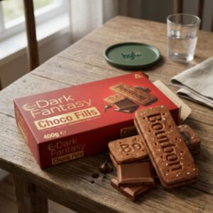Sunfeast Dark Fantasy Bourbon Choco Creme Sandwich Biscuits, 400g