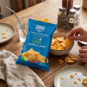 Family Harvest Chili & Lime Premium Potato Chips, 45g