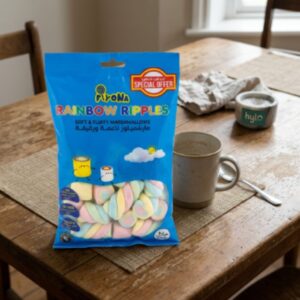 Flyona Rainbow Ripples Soft & Fluffy Marshmallows, 150g