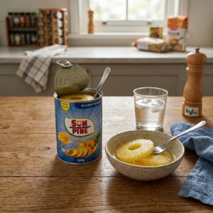 Sun Pine Pineapple Slices in Light Syrup, 565g