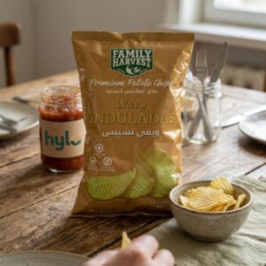 Family Harvest Wavy Onduladas Premium Potato Chips, 45g