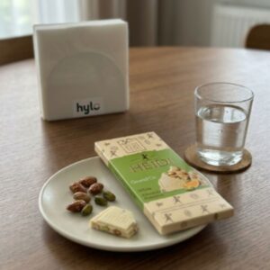 Heidi Grand'Or White Almonds & Pistachio, 100g