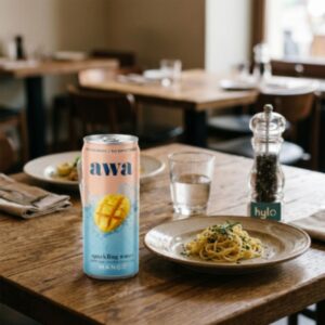awa Mango Sparkling Water, 330ml