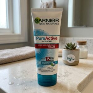 Garnier Skin Naturals Pure Active Anti-Acne & Oil Clearing Foam, 100ml