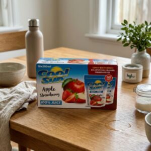 Cool Sun Apple Strawberry Juice, 10x200ml