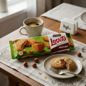 Roshen Lovita Soft Cream Cookies Hazelnut, 127g