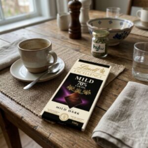Lindt Excellence 70% Cocoa Mild Dark Chocolate, 100g