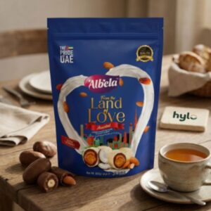 Albela From the Land of Love Assorted Chocolate Dates, 500g