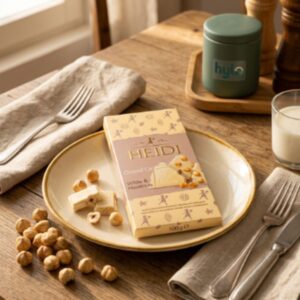 Heidi Grand'Or White & Hazelnuts, 100g