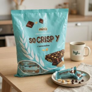 SO CRISPY Minis Chocolate Cereal Bars, 500g
