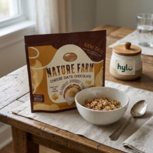 Ace Sabaah Nature Farm Cheese Oats Chocolate, 300g