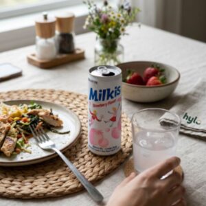 Lotte Milkis Strawberry, 250ml