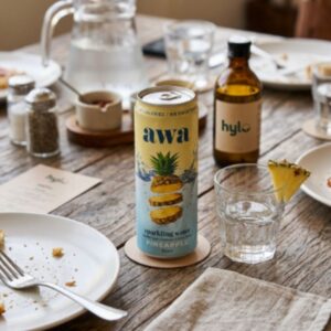 awa Pineapple Sparkling Water, 330ml