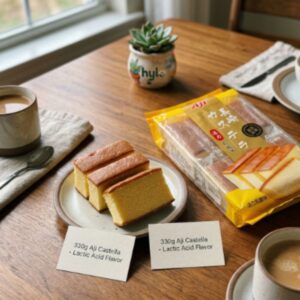 Aji Castella Cake Lactic Acid Flavor, 330g