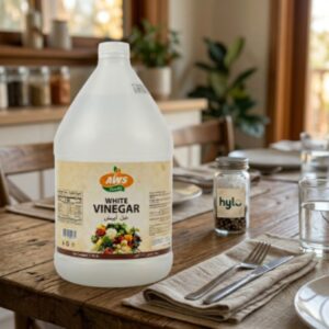 AWS Foods White Vinegar, 3.78L