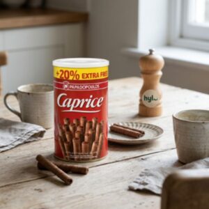 Papadopoulos Caprice Wafer Rolls Hazelnut & Cocoa Cream, 300g