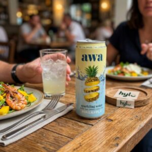 awa Pineapple Sparkling Water, 330ml