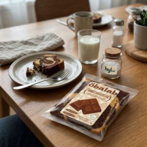 Obalab Marble Chocolate Cake, 120g
