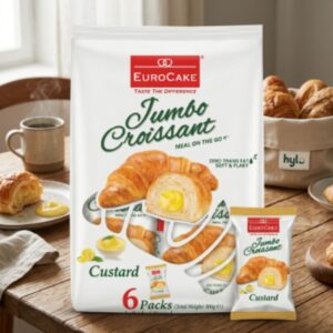 Eurocake Jumbo Croissants, 300g