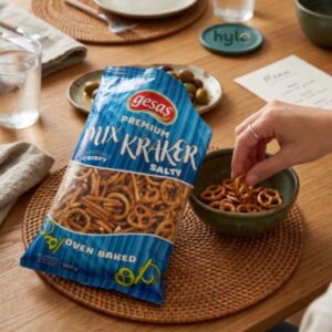 Gesas Premium Mix Kraker Salty, 300g