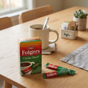 Folgers Classic Decaf Instant Coffee, 12g
