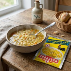 Podravka (Vegeta) Vegetable Soup with Star Shaped Noodles, 52g