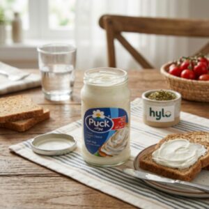 Puck 30% Less Fat Processed Cream Cheese Spread, 240g