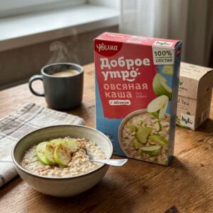 Uvelka Apple Instant Oatmeal, 200g