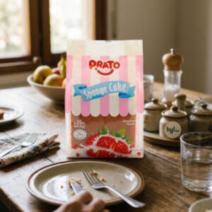 Prato Sponge Cake (Strawberry Flavor, 100g)